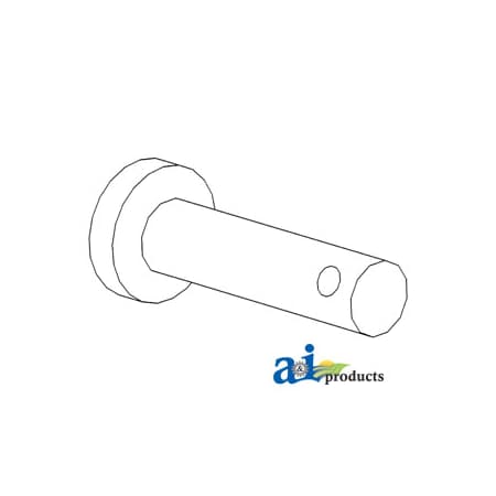A & I Products Pin, Check Chain Clevis 3" x5" x1" A-195396M1